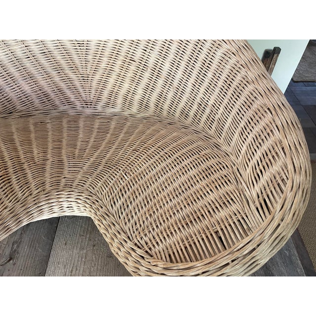 Lotus Meditation Chair in Wicker, 2000s, in Very Good conditions. Designed from 2000