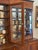 Circa 1900 Large Hungarian Apothecary Cabinet With Glass Doors & Drawers For Sale - Image 4 of 7