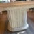 Authentic Kreiss Collection Solid Travertine Square Dining Table For Sale - Image 9 of 12