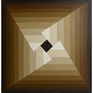 Aperture, Roy Ahlgren Acrylic on Canvas Painting For Sale
