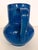 Ceramic Handmade Rimini Blue Lacquered Ceramic Jug by Aldo Londi for Bitossi, Italy, 1960s For Sale - Image 7 of 12
