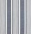 The House of Scalamandré Wellfleet Stripe Fabric, Denim For Sale