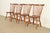 L. & J.G. Stickley, Inc. L. & J. G. Stickley American Colonial Solid Cherry Wood Spindle Back Windsor Dining Chairs, Set of Four For Sale - Image 4 of 15
