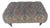 Late 20th Century Tufted Upholstered Ottoman For Sale