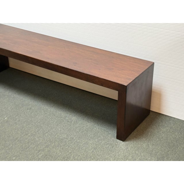 Maria Yee Wood Bench/ Coffee Table For Sale - Image 4 of 12