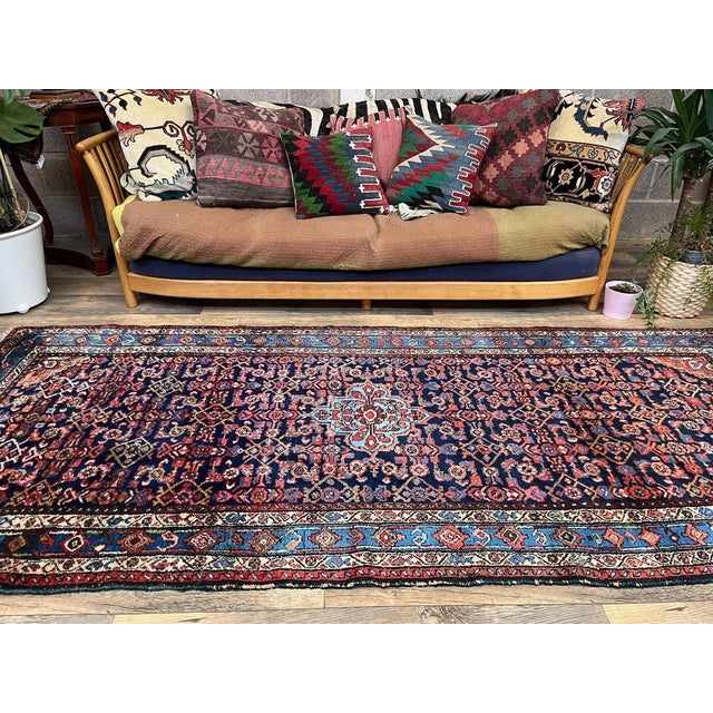 Vintage Middle Eastern Malayer Rug For Sale - Image 14 of 16