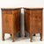 Italian Empire Bedside Tables in Walnut, Set of 2 For Sale - Image 4 of 13