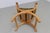 1960s Danish Kurul Armchair in Oak and Striped Green Upholstery by Henning Kjærnulf, 1960s For Sale - Image 5 of 18