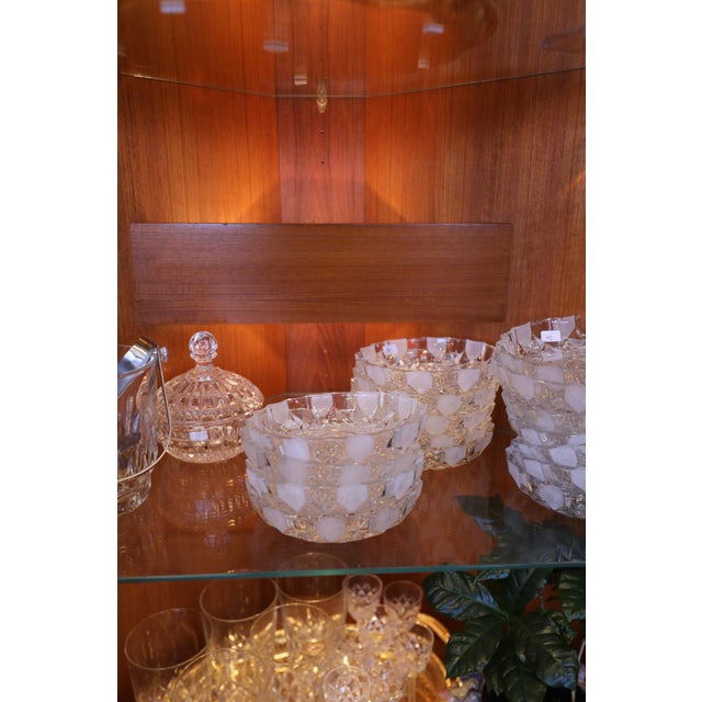 Danish Corner Display Cabinet in Teak with Lighting, 1960s For Sale - Image 15 of 17