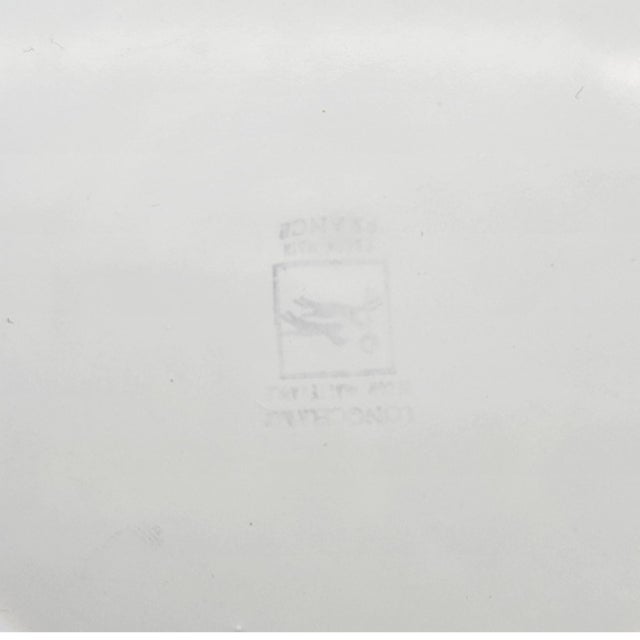 Longchamp France Moustiers Blue Rim Soup Bowl, 9-Inch Porcelain For Sale - Image 9 of 10