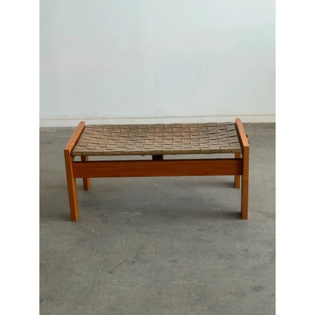 Modern 1990s Post Modern Woven Benches - Single For Sale - Image 3 of 7