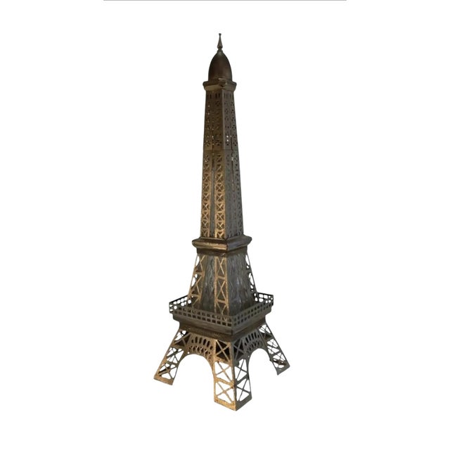 Vintage Musical Eiffel Tower Liquor Decanter For Sale - Image 12 of 12