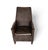 Rattan Armchair with Wooden Armrests and Leather Seat, 1960s For Sale - Image 15 of 16