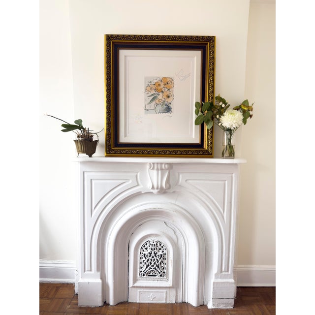 Late 20th Century Peter Max "Vase of Flowers II " Hand-Colored Etching With Remarques, Signed Limited Edition For Sale - Image 13 of 14