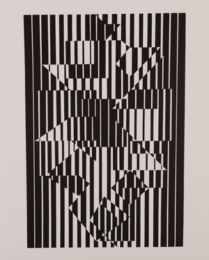 Victor Vasarely, ILAVA, Lithograph