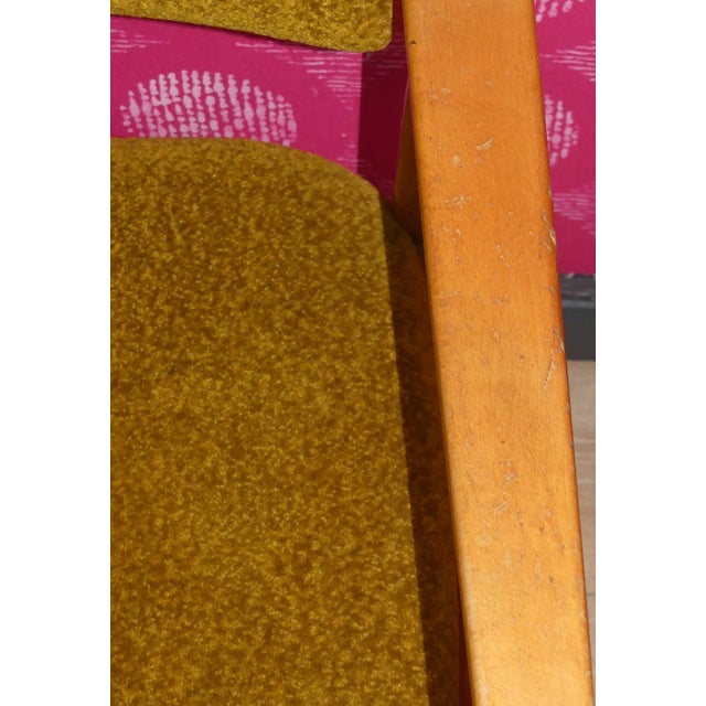 Olive Vintage Lounge Chair, 1960s For Sale - Image 8 of 10