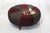Gothic 1990s Ottoman With Velvet Pinwheel Design For Sale - Image 3 of 12