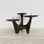 Modernist Sculptural Brutalist Bronze Metal Candleholder, France, 1960s For Sale - Image 11 of 18