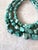 American Vintage Jay King Chunky Multi Strand, Turquoise Necklace For Sale - Image 3 of 5