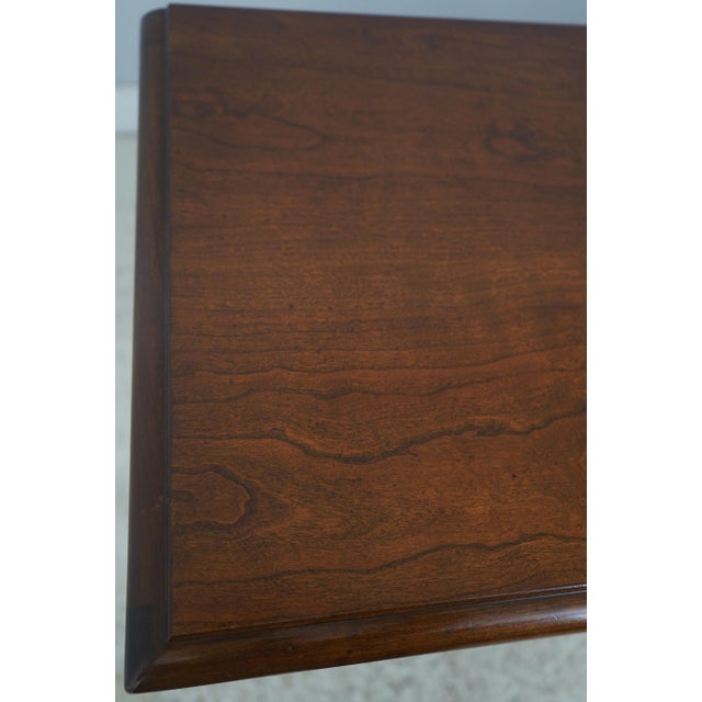 Henredon Cherry Queen Anne Style Sideboard Credenza For Sale - Image 13 of 18