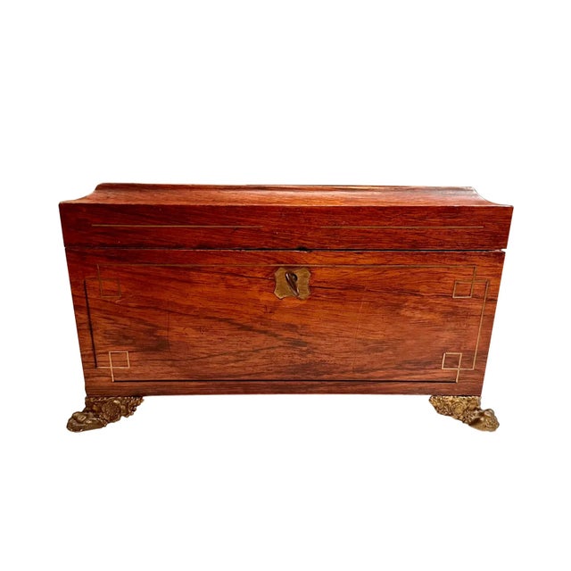 Early 19th Century Regency Tea Caddy For Sale - Image 10 of 10