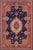 Boho Chic Super Kazak Blue/Red Wool Rug - 8'9'' X 12'4'' For Sale - Image 9 of 10