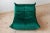 Green Bottle Green Velvet Togo Lounge Chair, Pouf and 3-Seat Sofa by Michel Ducaroy for Ligne Roset, Set of 3 For Sale - Image 8 of 15