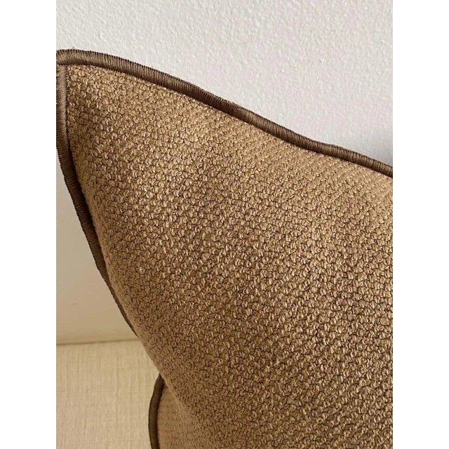 French Fromentera French Linen Accent Pillow For Sale - Image 3 of 5