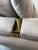 Michael Amini 84.5'' Square Arm Carmela Curved Sofa – Like New For Sale - Image 10 of 14
