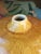 American Rare Vintage Circa 1960 McCarty Mississippi Pottery Large Spherical Nutmeg Vase For Sale - Image 3 of 5