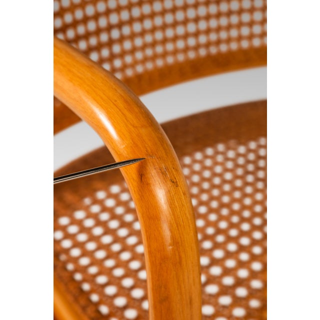 Set of Two (2) Bentwood Model 811 "Prague" Dining Chairs by Josef Frank & Josef Hoffmann for Stendig, Poland, C. 1960s For Sale - Image 15 of 18
