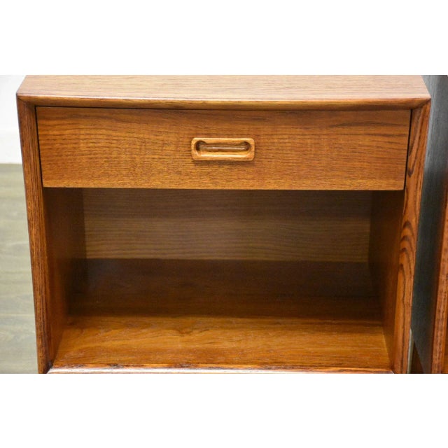 Teak Nightstands - a Pair For Sale - Image 9 of 10