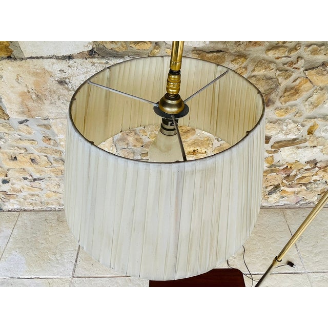 Mid-Century Floor Lamp with Integrated Side Table, 1960s For Sale - Image 13 of 18