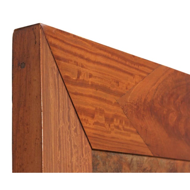 Figurative Large Beautiful Parquetry Equestrian Panel C.1900 For Sale - Image 3 of 5