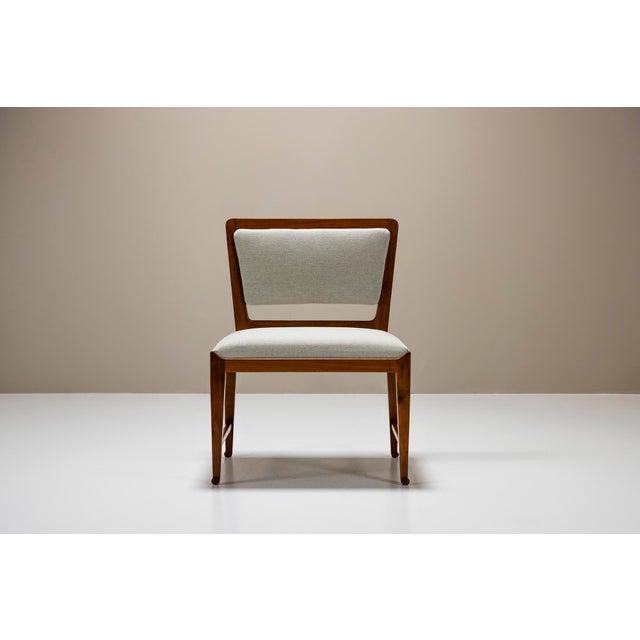 Set of Bench and Side Chair in Cherry, 1950s For Sale - Image 10 of 18