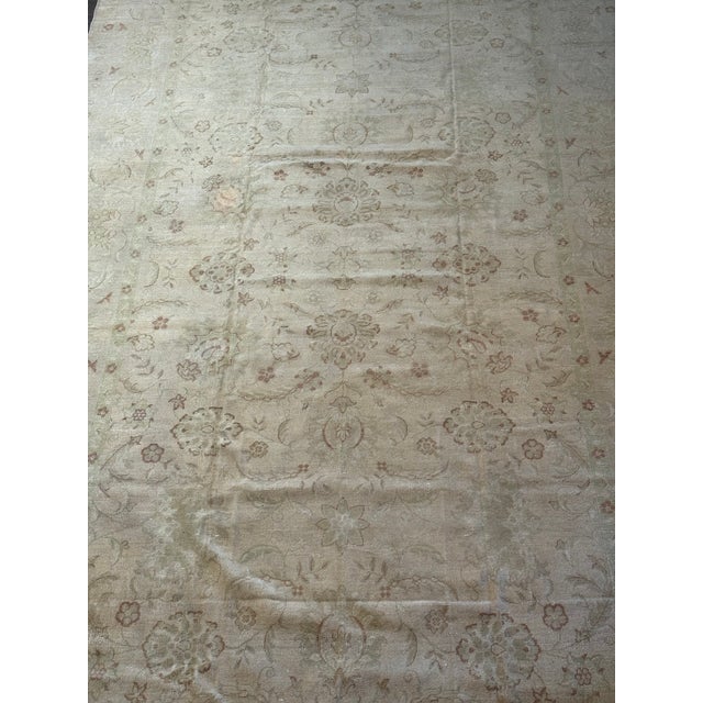 Early 21st Century Vintage Mahal Rug - 9'5'' X 10'7'' For Sale - Image 5 of 7