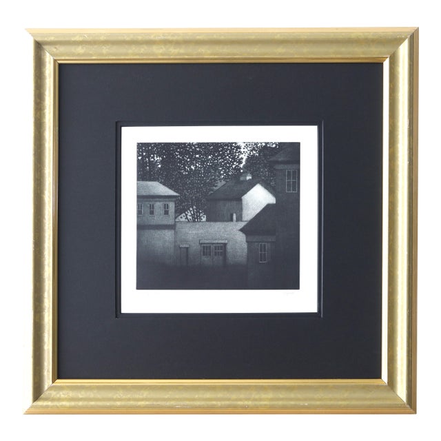 1990s Robert Kipniss 4/10 Rare Artist Proof Etching For Sale