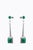 Emerald 10.52 Carats Natural Zambian Emerald Earrings with 1.32 Diamonds and 14k Goldol For Sale - Image 8 of 18