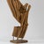 Brown Abstract Sculpture, 1970s, Wood For Sale - Image 8 of 14