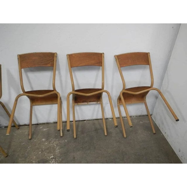 Stackable Chairs from Mullca, 1960s, Set of 6 For Sale - Image 6 of 12