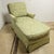 Traditional Custom Designer Upholstered Chaise Lounge With Rolled Arms For Sale - Image 3 of 10