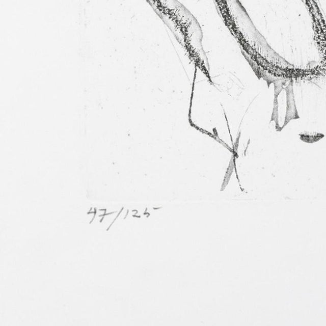 Contemporary Rolando Sá Nogueira, Nude Composition, 1985, Screenprint For Sale - Image 3 of 6