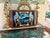 Vintage Brazilian Tray With Butterfly Wing Mosaic and Parrots For Sale In Savannah - Image 6 of 9