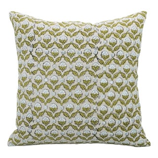 Floral Home Decor Cushion Cover Pure Linen 14x20 Inch- Shenaj For Sale