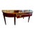 Late 20th Century Hekman Furniture Federal Hepplewhite-Style Demilune Console Table For Sale