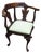 Vintage Corner Chair, Mahogany Queen Anne Chair For Sale