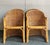Wood Vintage Coastal Woven Rattan Tub Chairs - A Set of 4 For Sale - Image 7 of 10