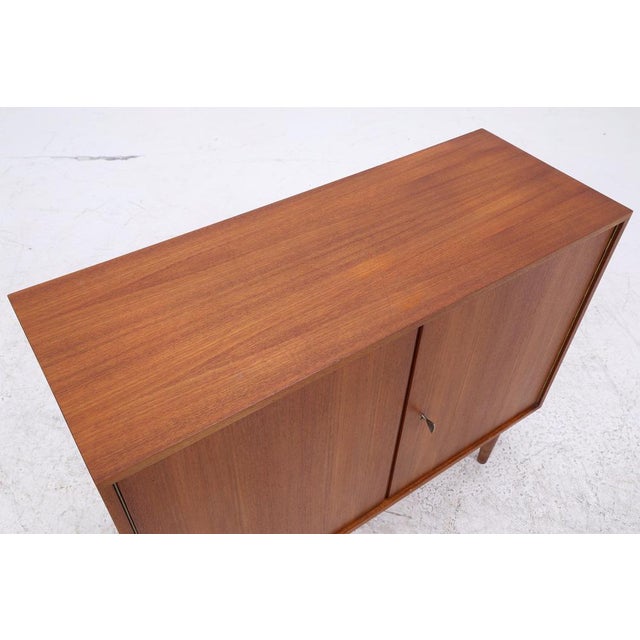 Wood Vintage Teak Chest of Drawers by Musterring | Mid-Century Cabinet | 1960s For Sale - Image 7 of 16