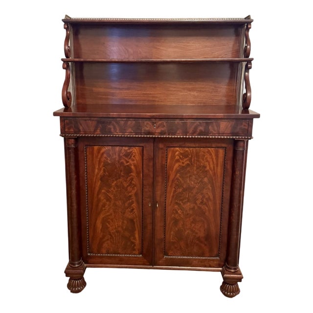 Antique Regency Mahogany Chiffonier, 1820 For Sale