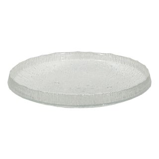 Ice Glass Ultima Thule Bowl by Tapio Wirkkala for Iittala, Finland, 1960s For Sale